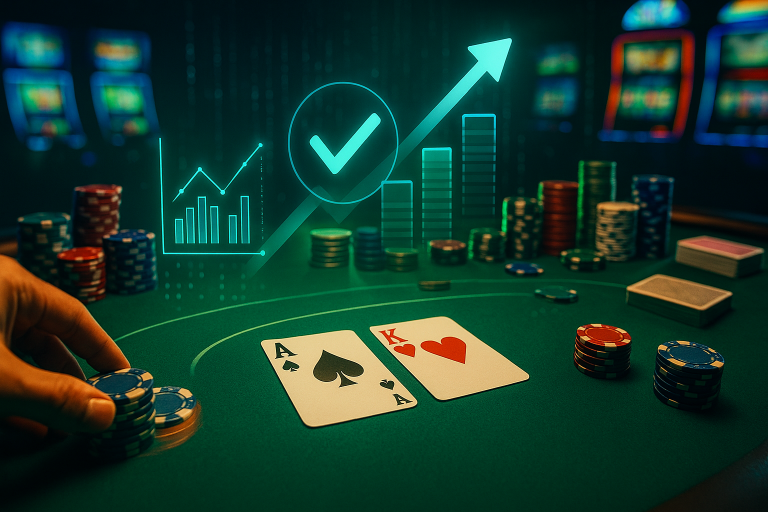 Jak zvýšit šance na výhru v blackjacku v online kasinu